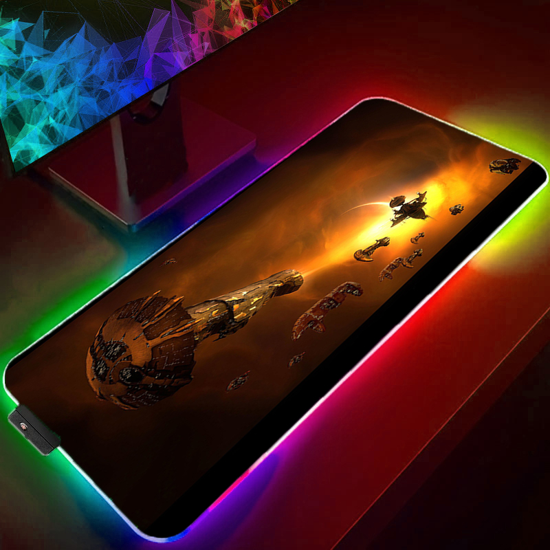 Gaming Accessories Online - RGB 마우스 패드 게이머 대형 게임