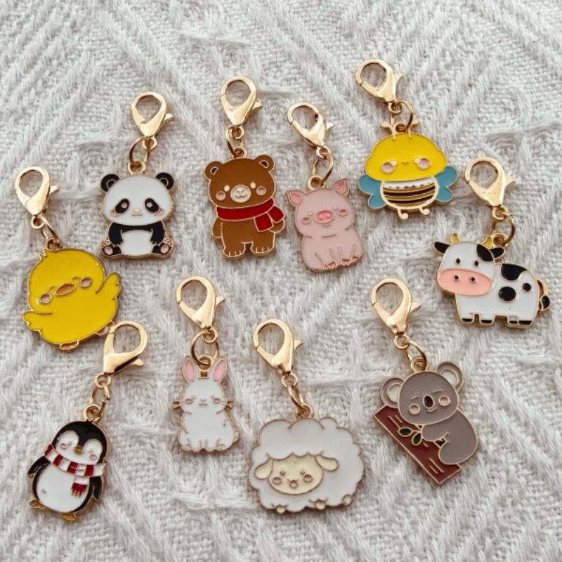 Gaming Accessories Gifts - 10개의 합금 드립 오일 만화 동물