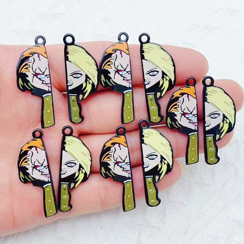 Gaming Accessories Gifts - 10pcs 만화 광대 재미있는 커플 단면