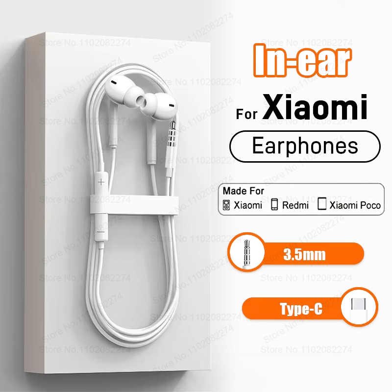 Xiaomi Gaming Accessories - Xiaomi 3.5MM 이어폰 스포츠 이어폰 (Redmi