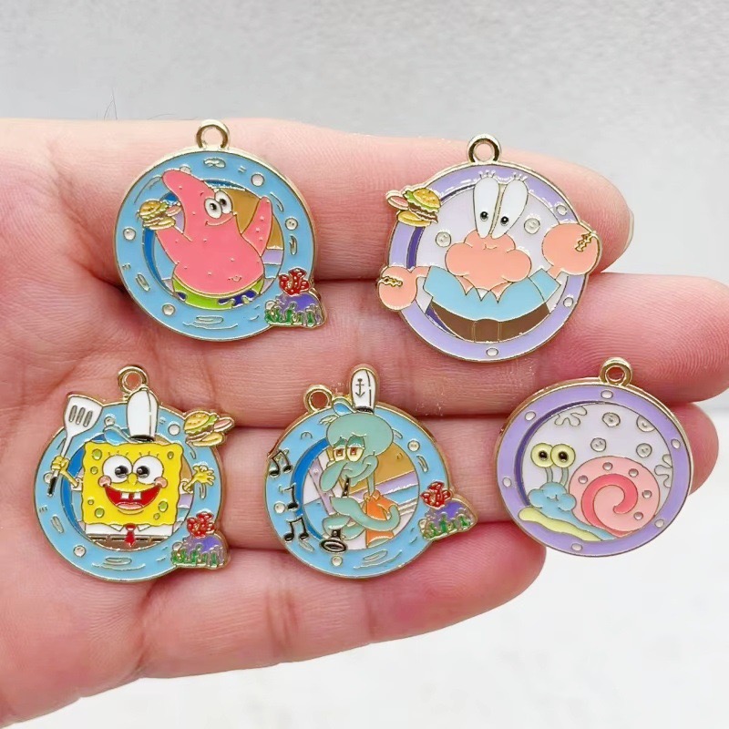Gaming Accessories Gifts - 10개 만화 애니메이션 합금 오일 드롭
