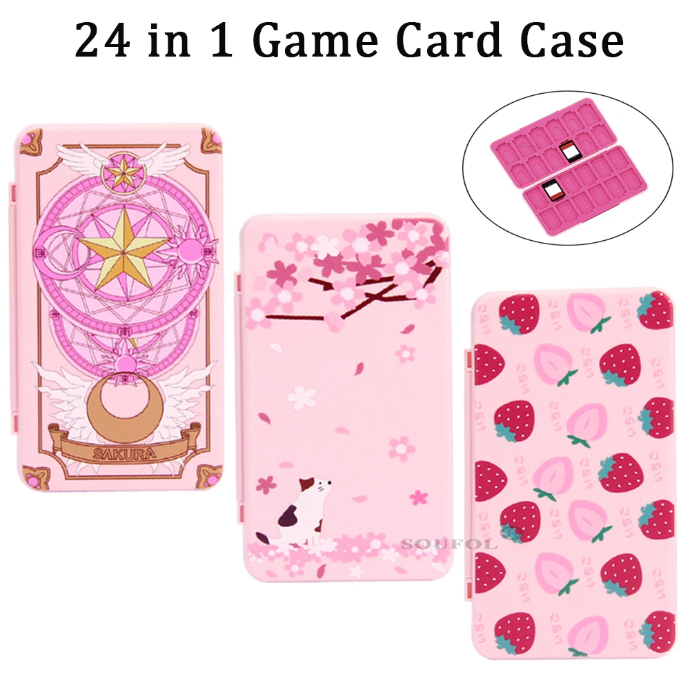 Zelda Gaming Accessories - 24 in 1 귀여운 자기 게임