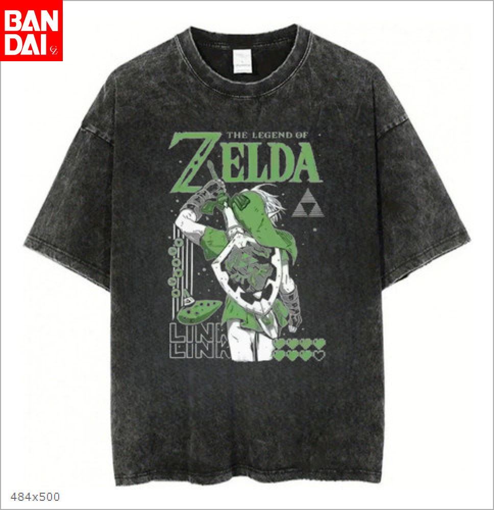 Zelda Gaming Accessories - 젤다의 전설 2026 여름 유니섹스 워시드