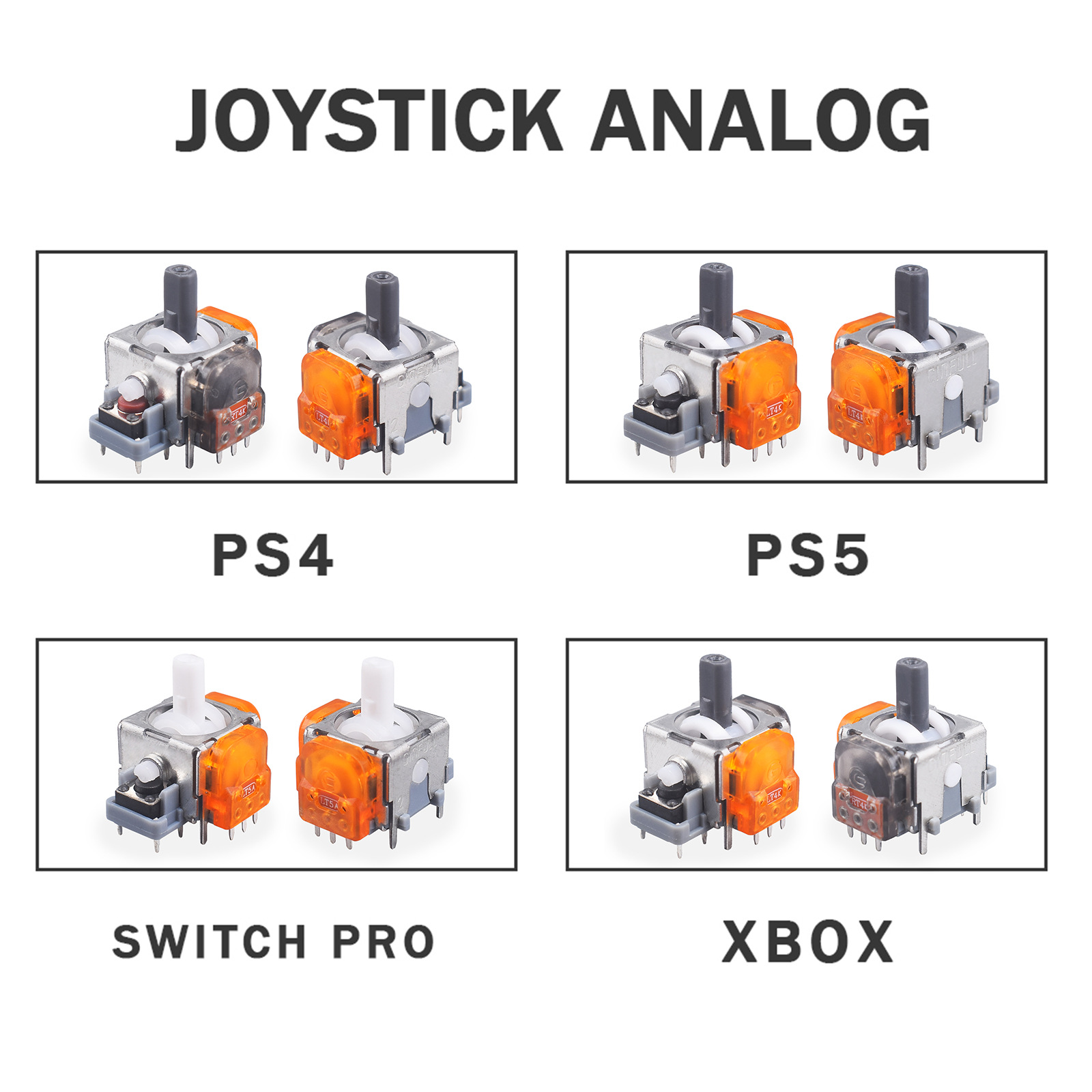 2/10개입 Ginfull TMR 전자기 조이스틱 PS - Jjk Gaming Accessories 리뷰 및 가격
