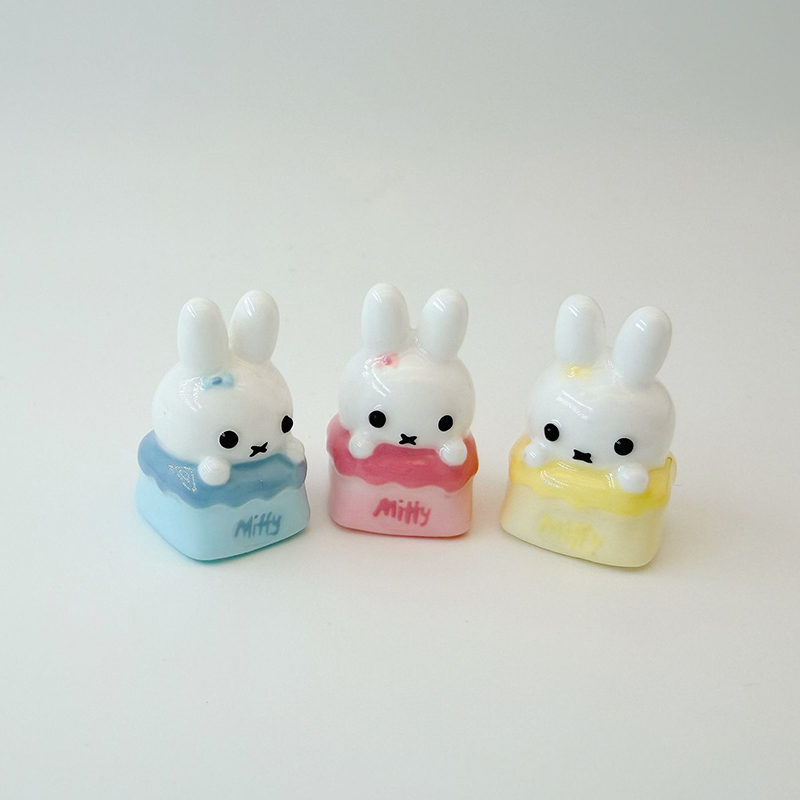 귀여운 미피 토끼 ESC 키캡 기계식 키보드용 만화 키 - Gaming Accessories Girly 리뷰 및 가격