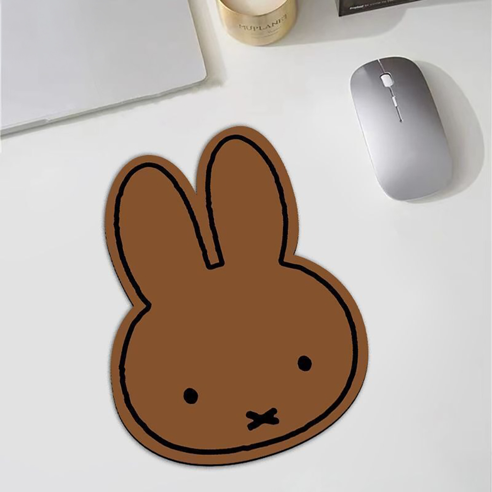 카와이 미피 마우스 패드 귀여운 토끼 만화 디자인 부드 - Gaming Accessories Girly 리뷰 및 가격