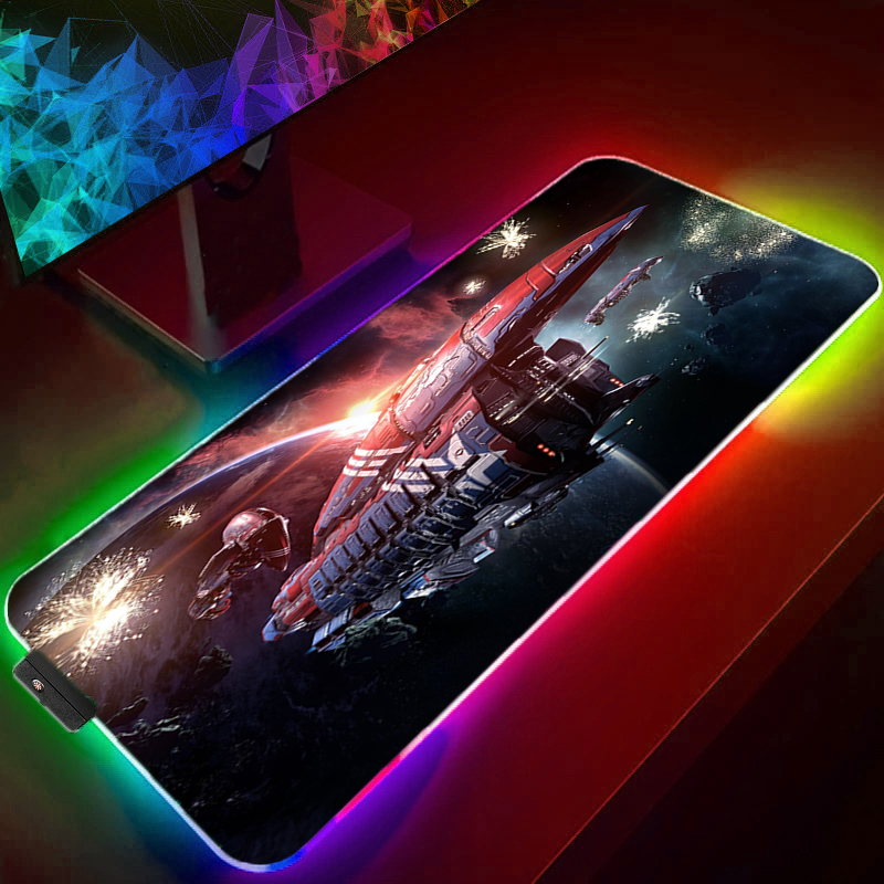 RGB 마우스 패드 게이머 대형 게임 액세서리 키보드  - Gaming Accessories Online 리뷰 및 가격