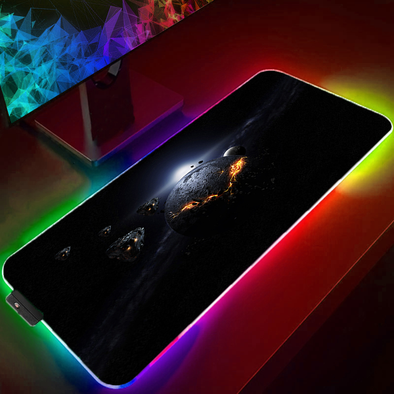 RGB 마우스 패드 게이머 대형 게임 액세서리 키보드  - Gaming Accessories Online 리뷰 및 가격
