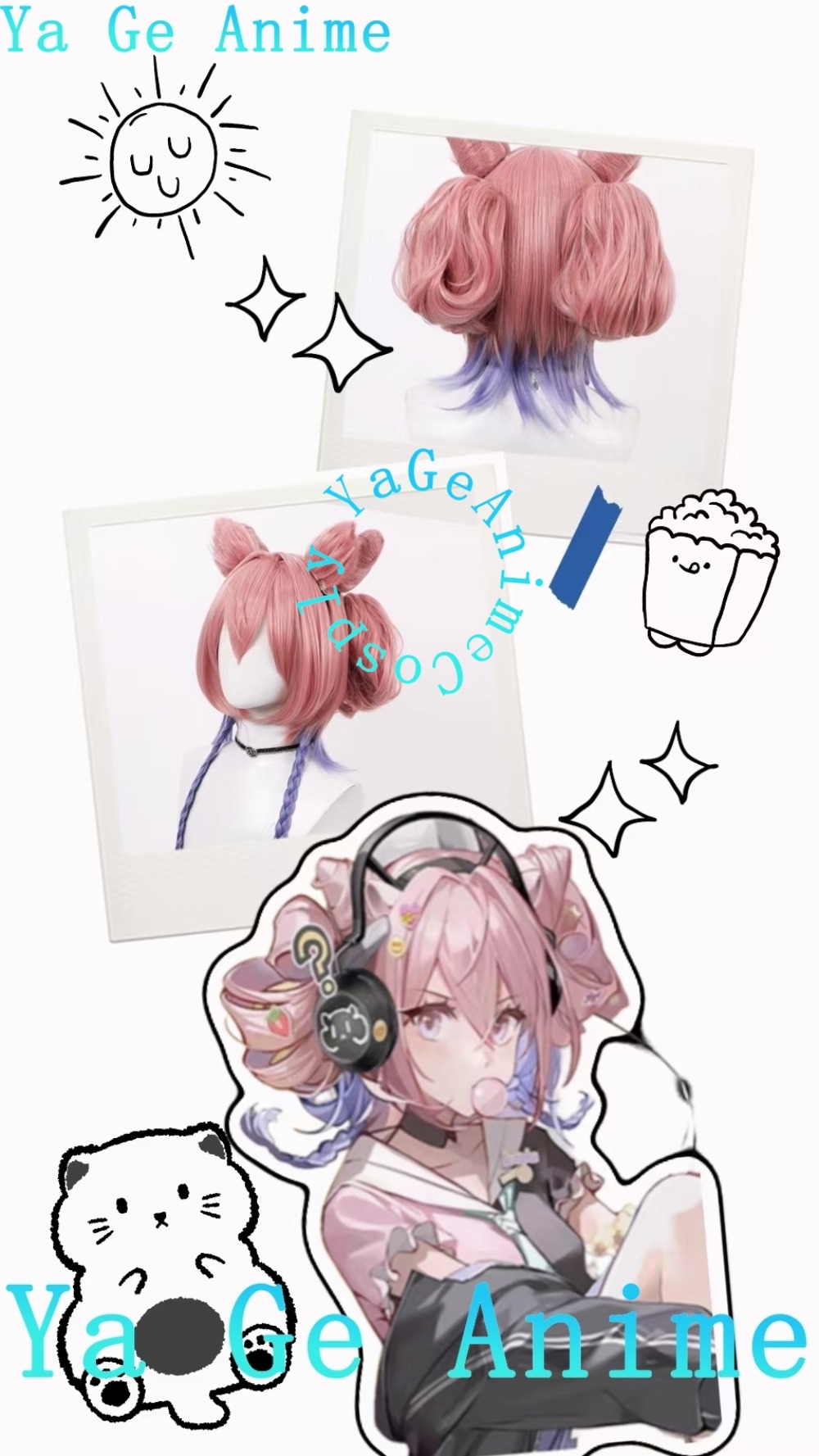 Arknights Eureka 코스프레 가발 시뮬레이션 - Gaming Accessories Korea 리뷰 및 가격