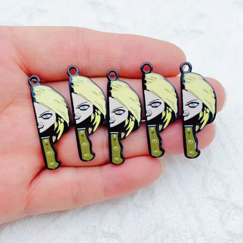 10pcs 만화 광대 재미있는 커플 단면 아크릴 쥬얼리 - Gaming Accessories Gifts 리뷰 및 가격