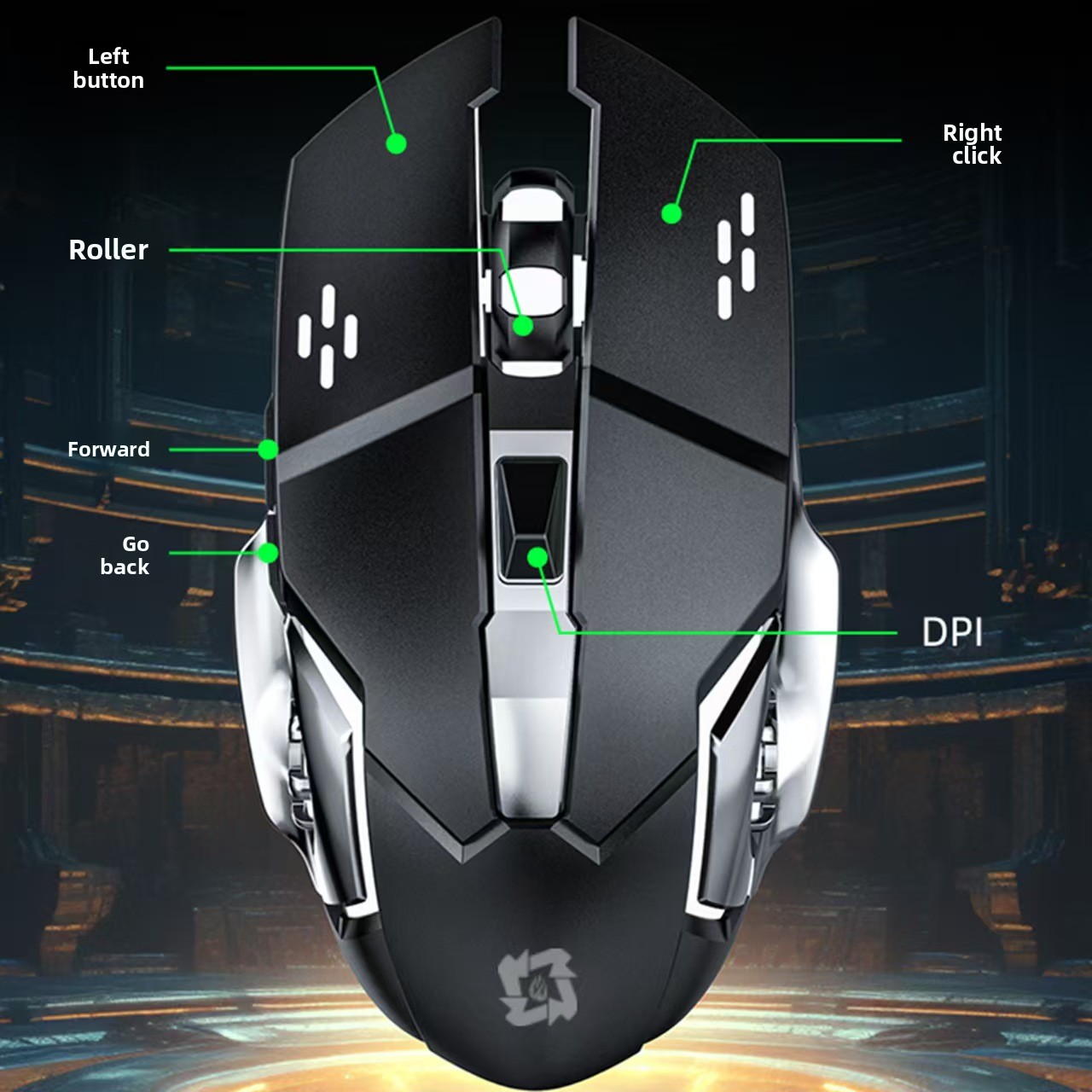 충전식 무선 게이밍 마우스 2.4G & 블루투스 듀얼  - Gaming Accessories 리뷰 및 가격
