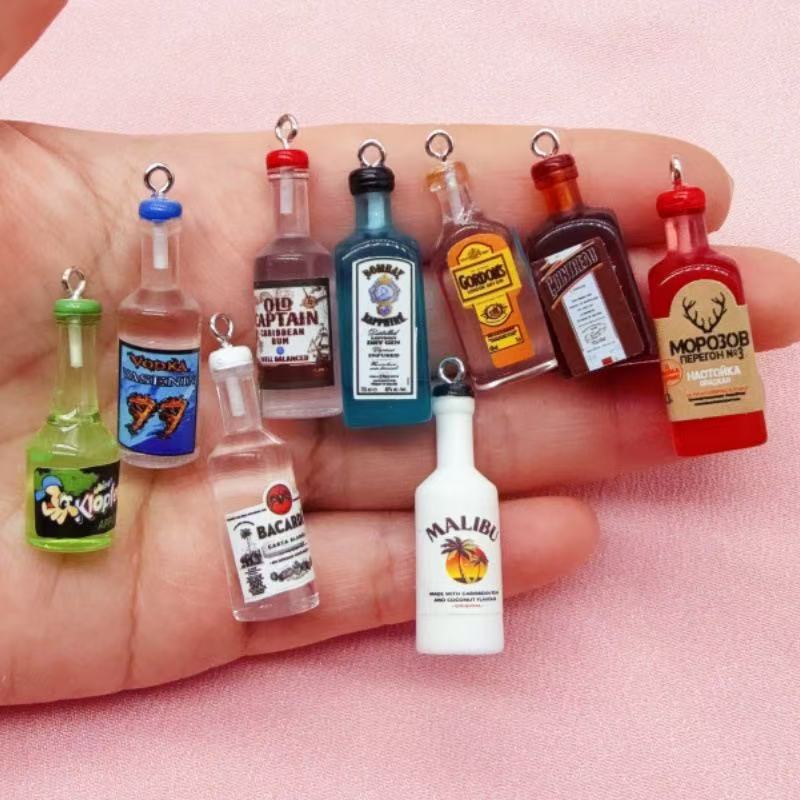 11개 미니 시뮬레이션 레진 3D 펜던트 귀걸이 키체인 - Gaming Accessories Gifts 리뷰 및 가격