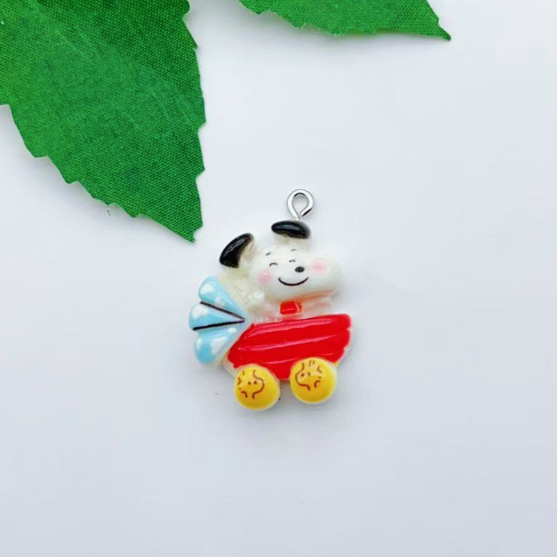 12개 레진 만화 강아지 펜던트, DIY 쥬얼리 제작  - Gaming Accessories Gifts 리뷰 및 가격