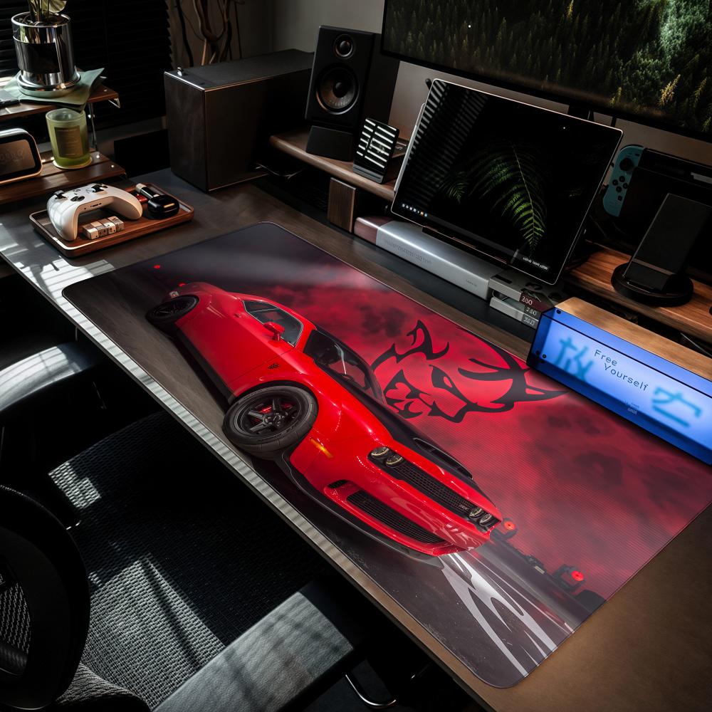 D-DodgeS 자동차 멋진 마우스 패드 XXL 컴퓨터 - Gaming Accessories For Table 리뷰 및 가격