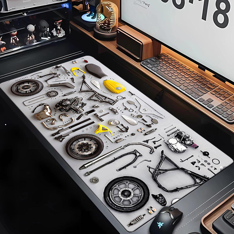 분해도면 고무 마우스 패드 마우스 패드 XXL 게임 액 - Gaming Accessories Laptop 리뷰 및 가격