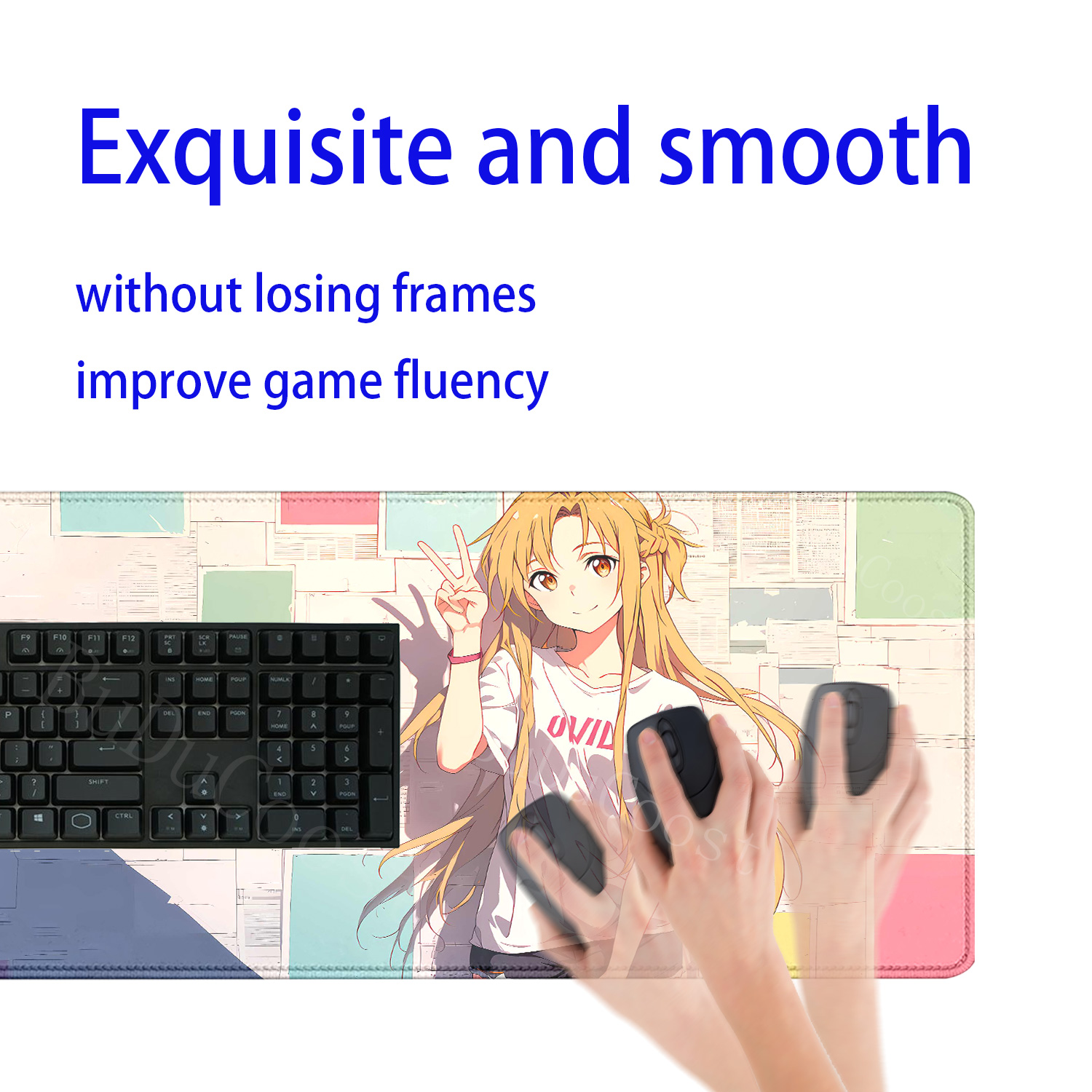 대형 마우스 패드 소드 아트 온라인 Asuna 게임 액 - Gaming Accessories Online 리뷰 및 가격