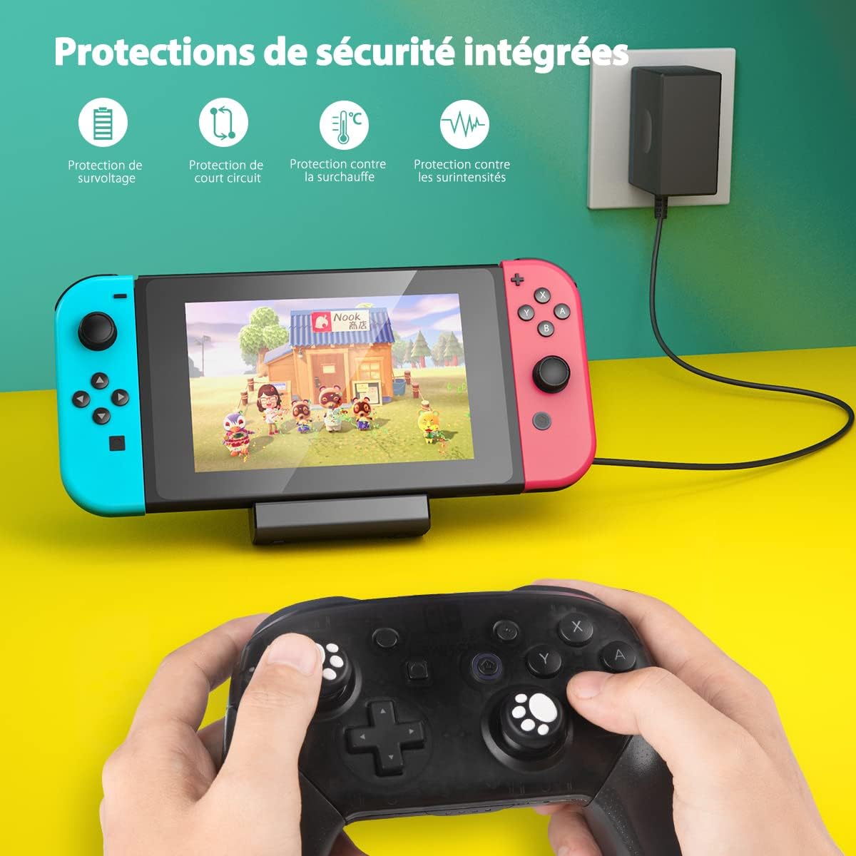스위치 라이트용 스위치 도크 듀얼 USB 플레이스탠드  - Zelda Gaming Accessories 리뷰 및 가격