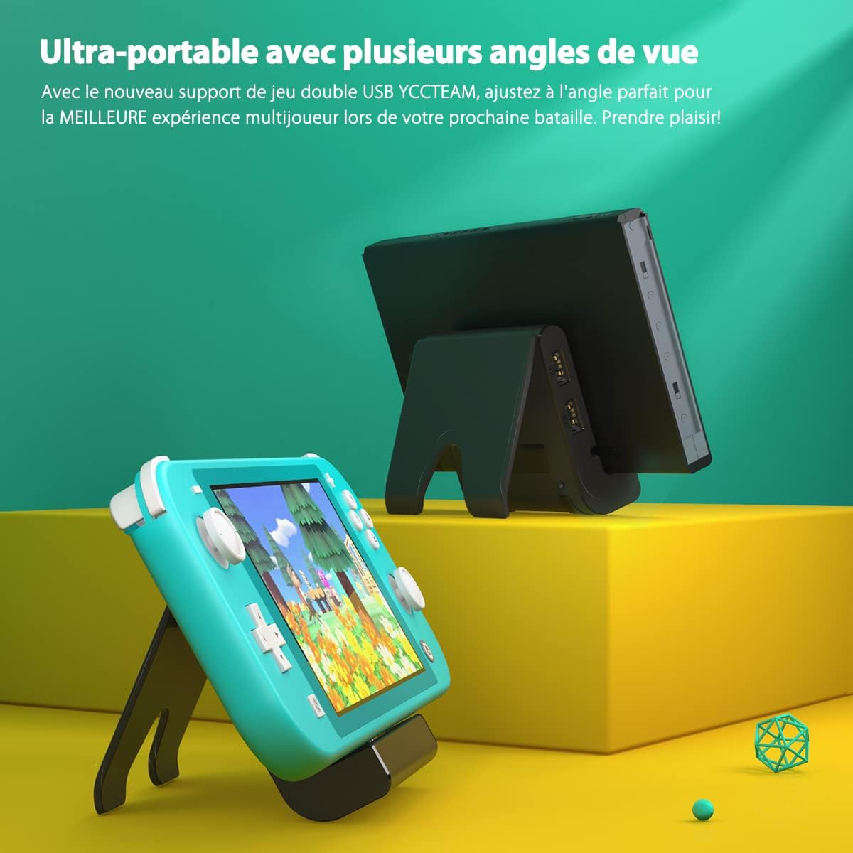 스위치 라이트용 스위치 도크 듀얼 USB 플레이스탠드  - Zelda Gaming Accessories 리뷰 및 가격
