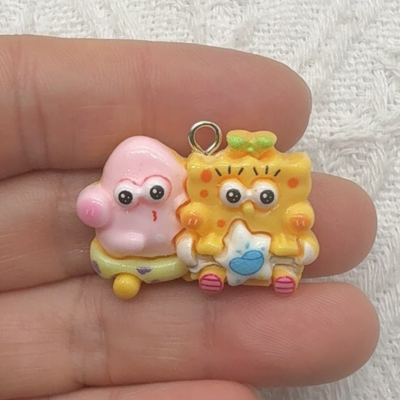 10개 만화 캐릭터 레진 펜던트, DIY 쥬얼리 제작  - Gaming Accessories Gifts 리뷰 및 가격