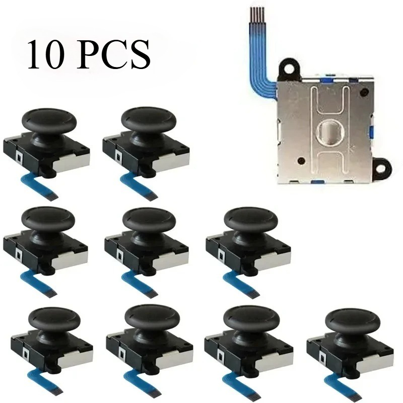 10 개/대 교체 아날로그 조이스틱 썸 스틱 버튼 모듈 - Gaming Accessories Joystick 리뷰 및 가격