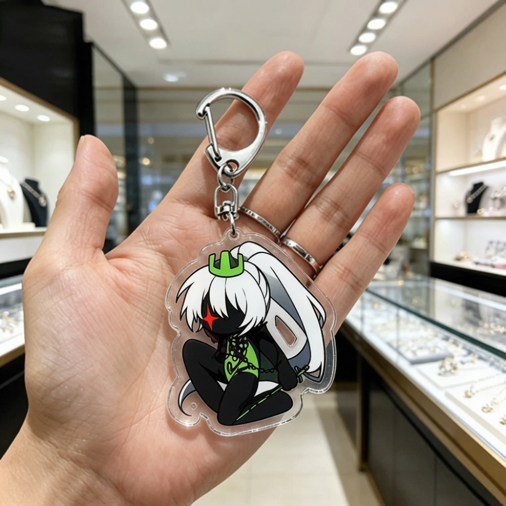 귀여운 만화 치비 키체인 액세서리 가방 참 장식품 무서 - Gaming Accessories 리뷰 및 가격